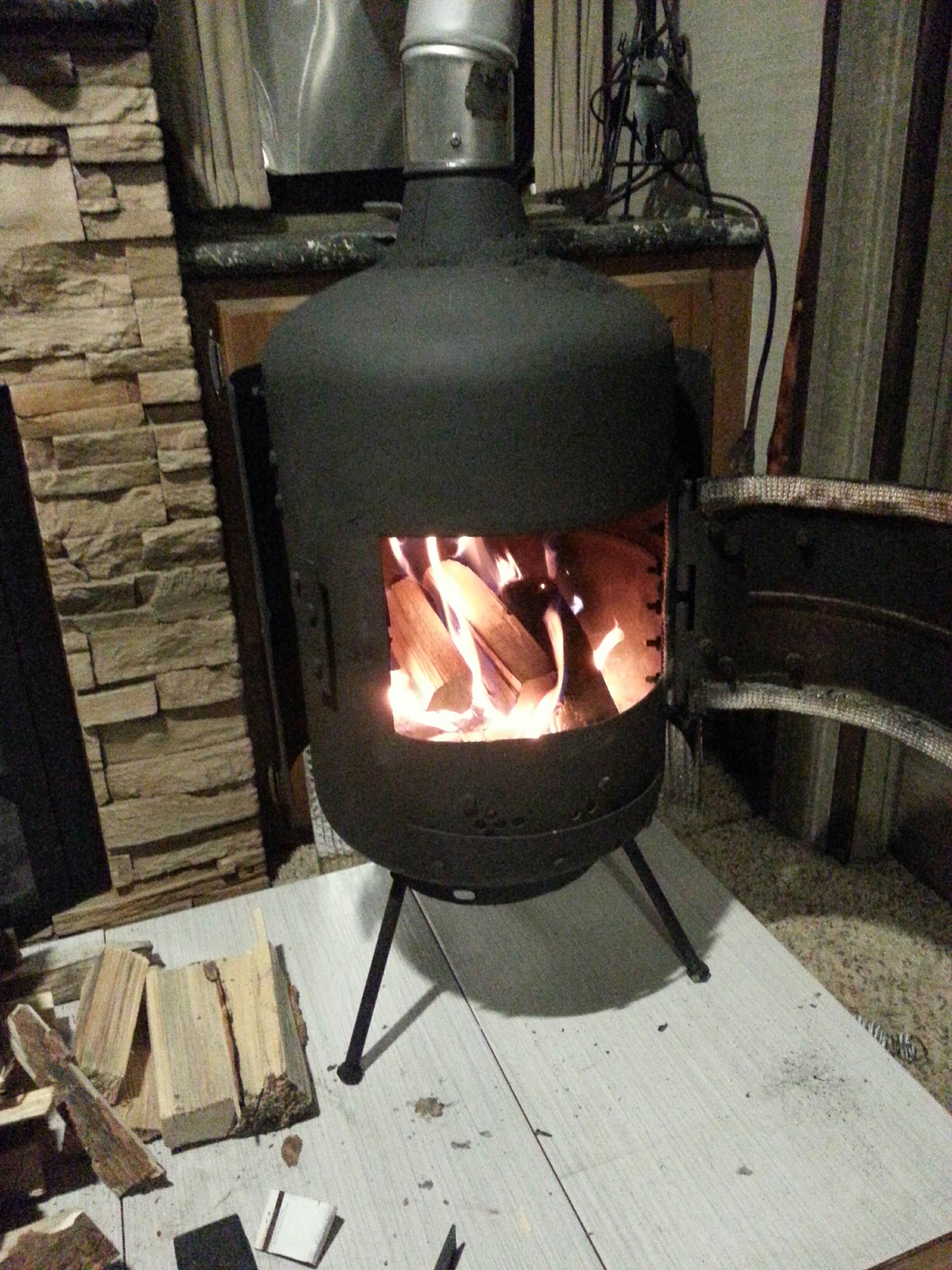 Post 134 Diy Wood Stove A Snails Life And Lovin It