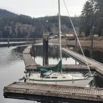 Picture of our new (to us) sailboat